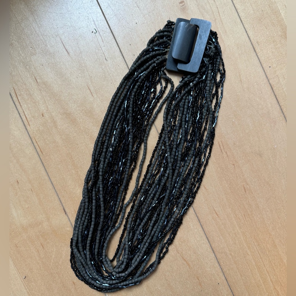 Glam/Bohemian/Goth Black Necklace